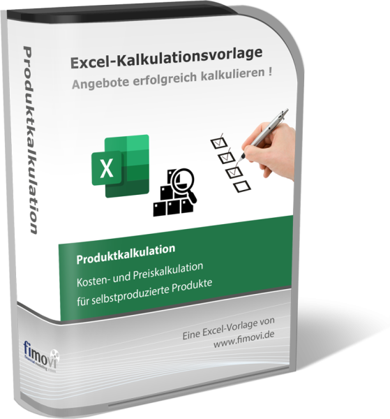 Excel-Tool: Kosten- und Preiskalkulation für selbstproduzierte Produkte