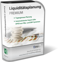 Excel-Liquiditätsplanung PREMIUM - Jahreslizenz