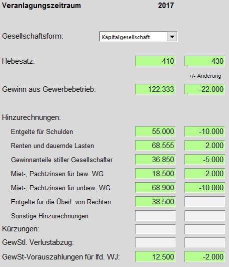 Gewerbesteuer-Rechner in Excel für Kapital- und ...