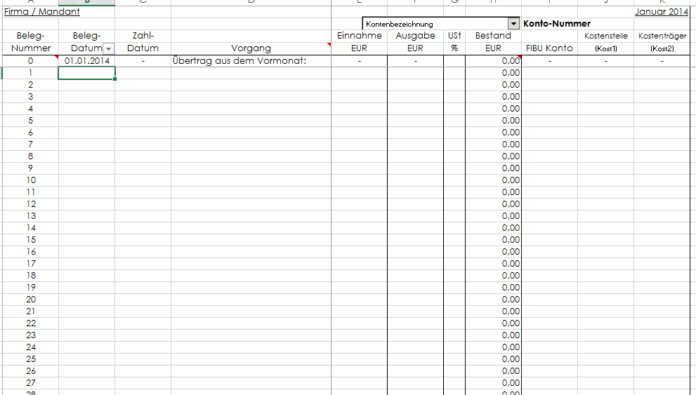 Kassenbuch Mit Lexware Datev Anbindung